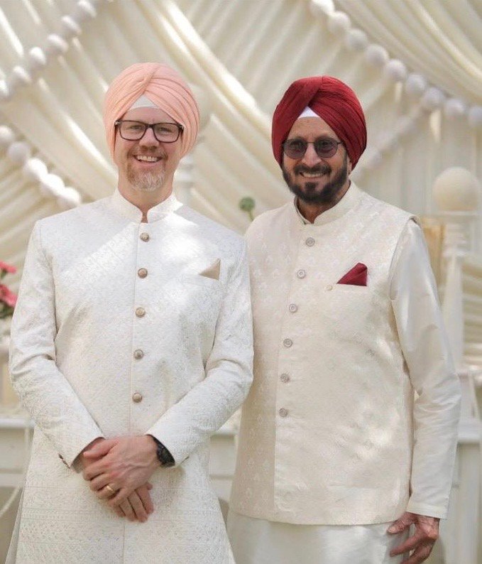 Bespoke suit stitching